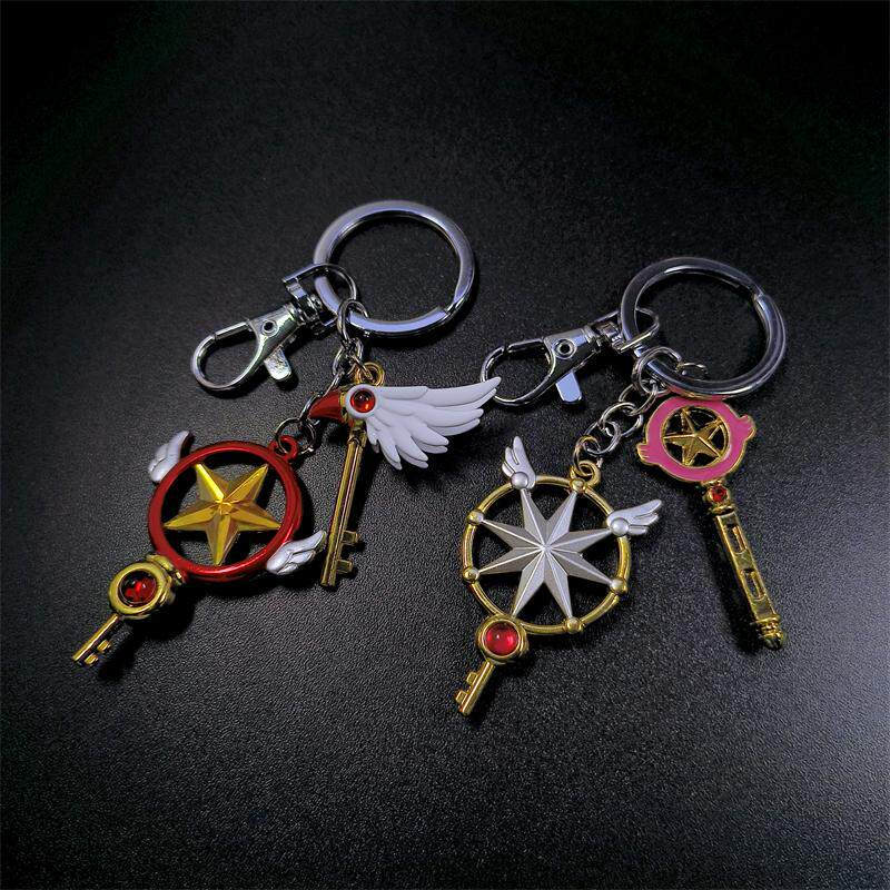 Anime Cosplay Easy - Portachiavi Cardcaptor Sakura, Ciondolo a Forma