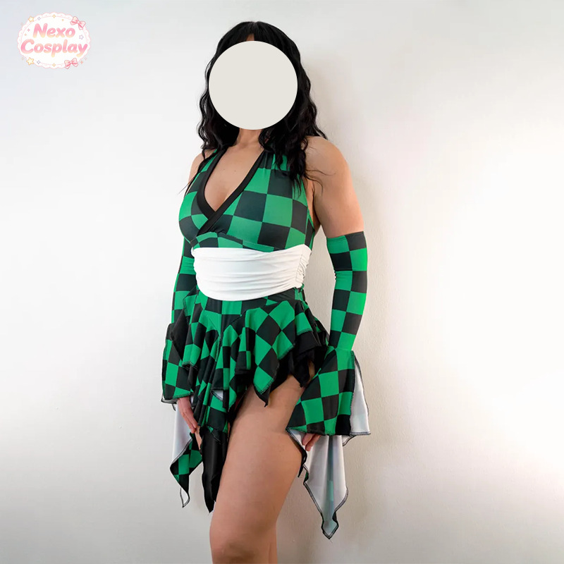 Anime Cosplay One Piece - Costume da Cosplay di Tanjiro Kamado