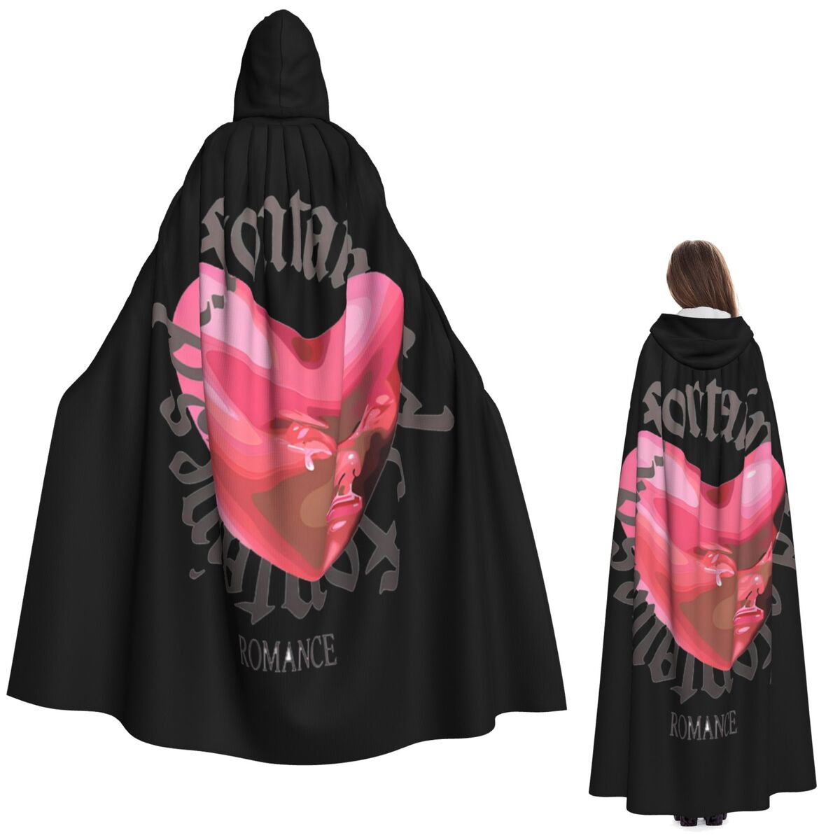Anime Cosplay Romance - Fontaines DC Romance Mantello lungo con