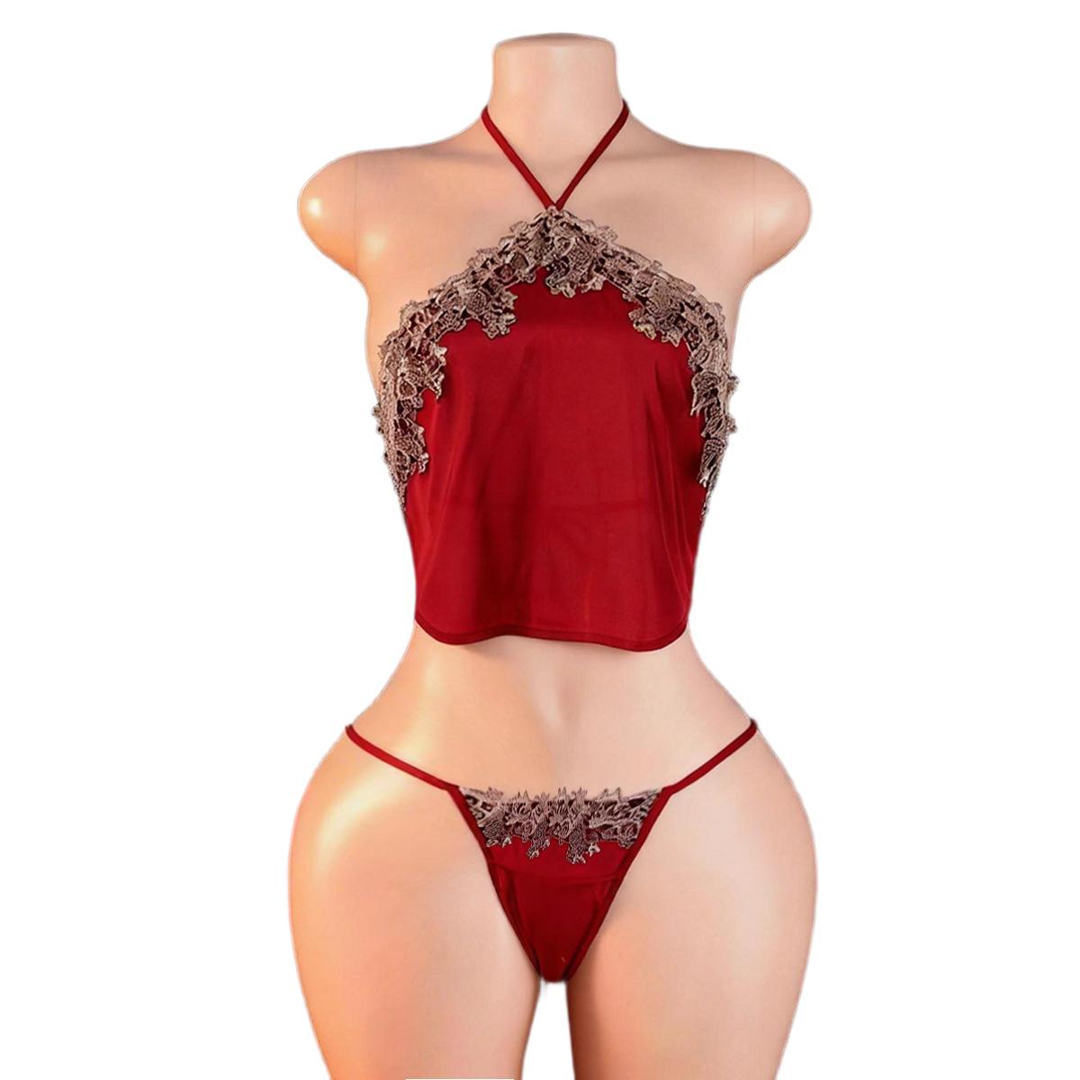 Anime Cosplay Of - Completo intimo sexy rosso con fascia