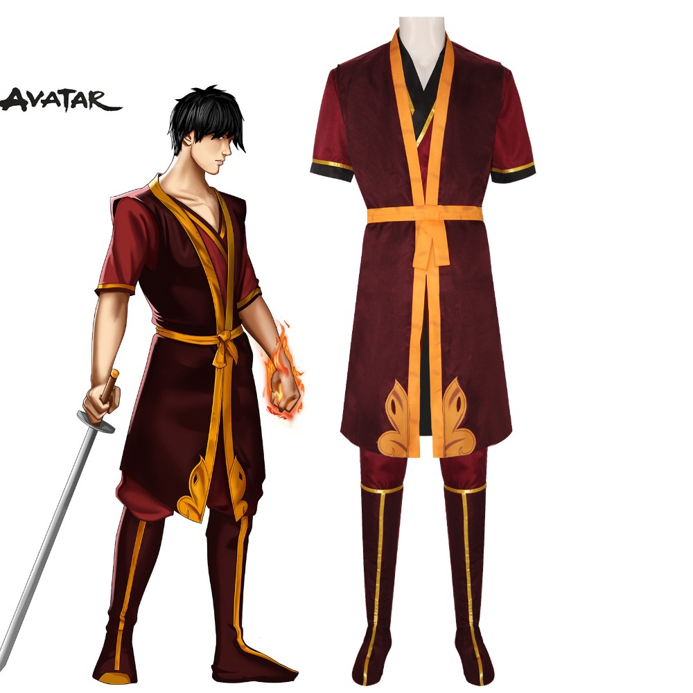 Cosplay Avatar Anime - Costume Completo Avatar: The Last Airbender