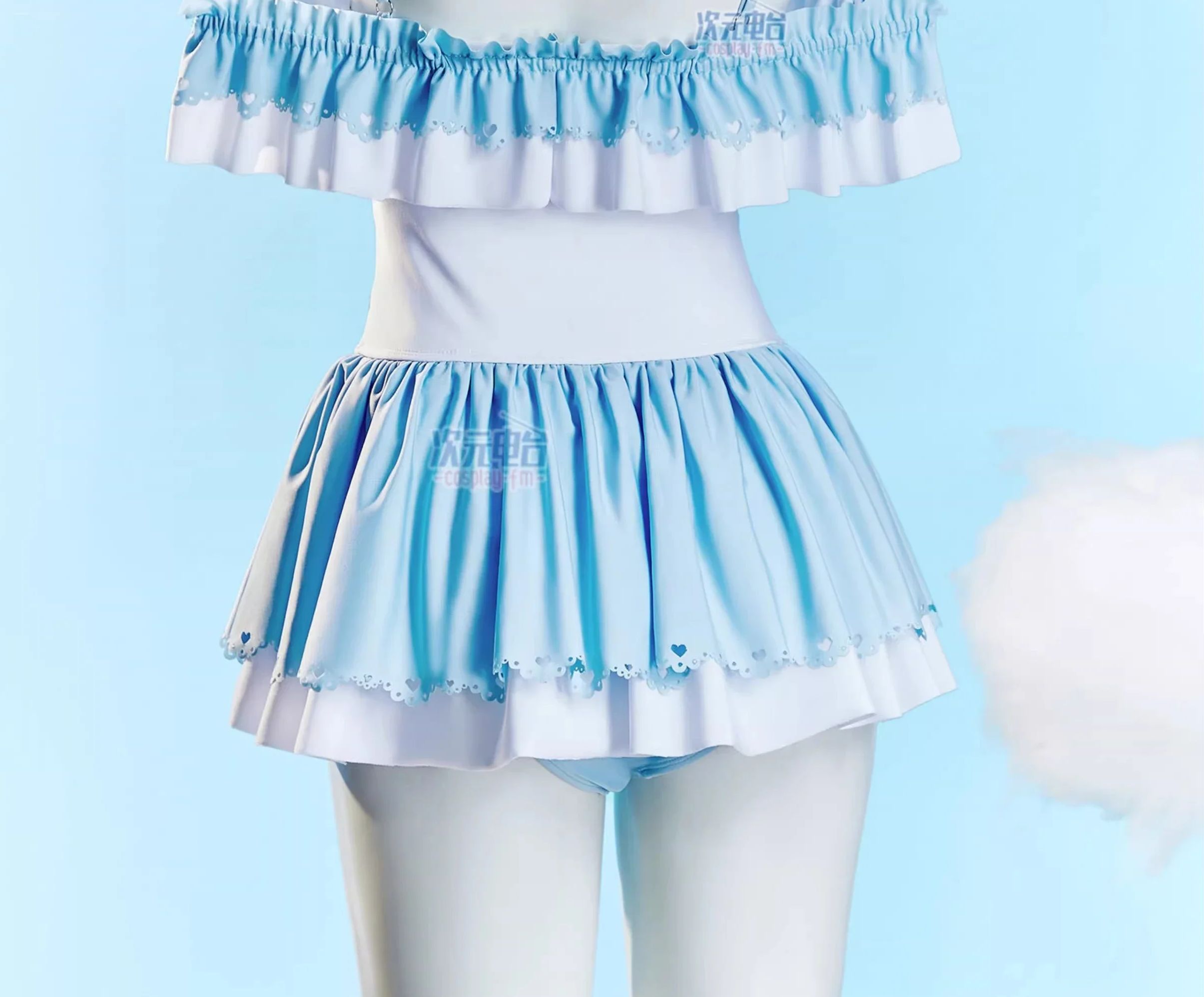 Anime Cosplay One Piece - Costume cosplay Cinnamoroll, grazioso costume intero