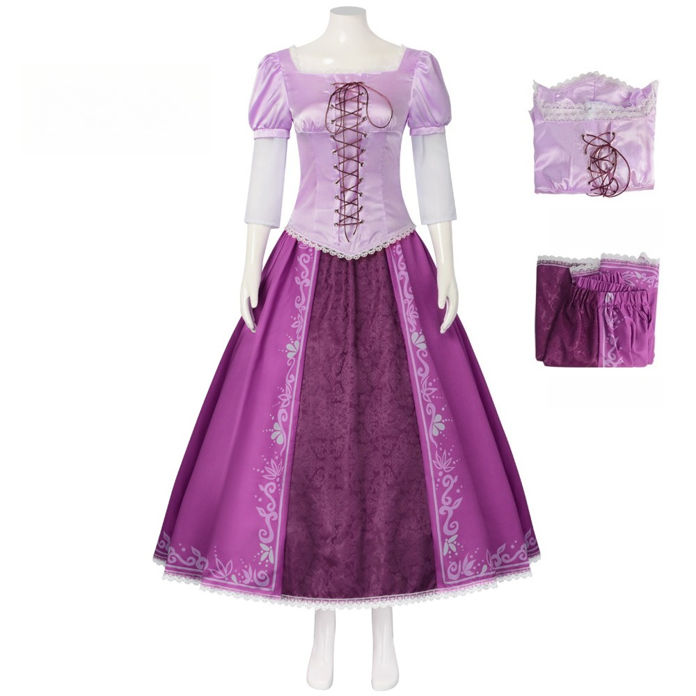 Anime Cosplay Romance - Costume cosplay Anna da donna Rapunzel