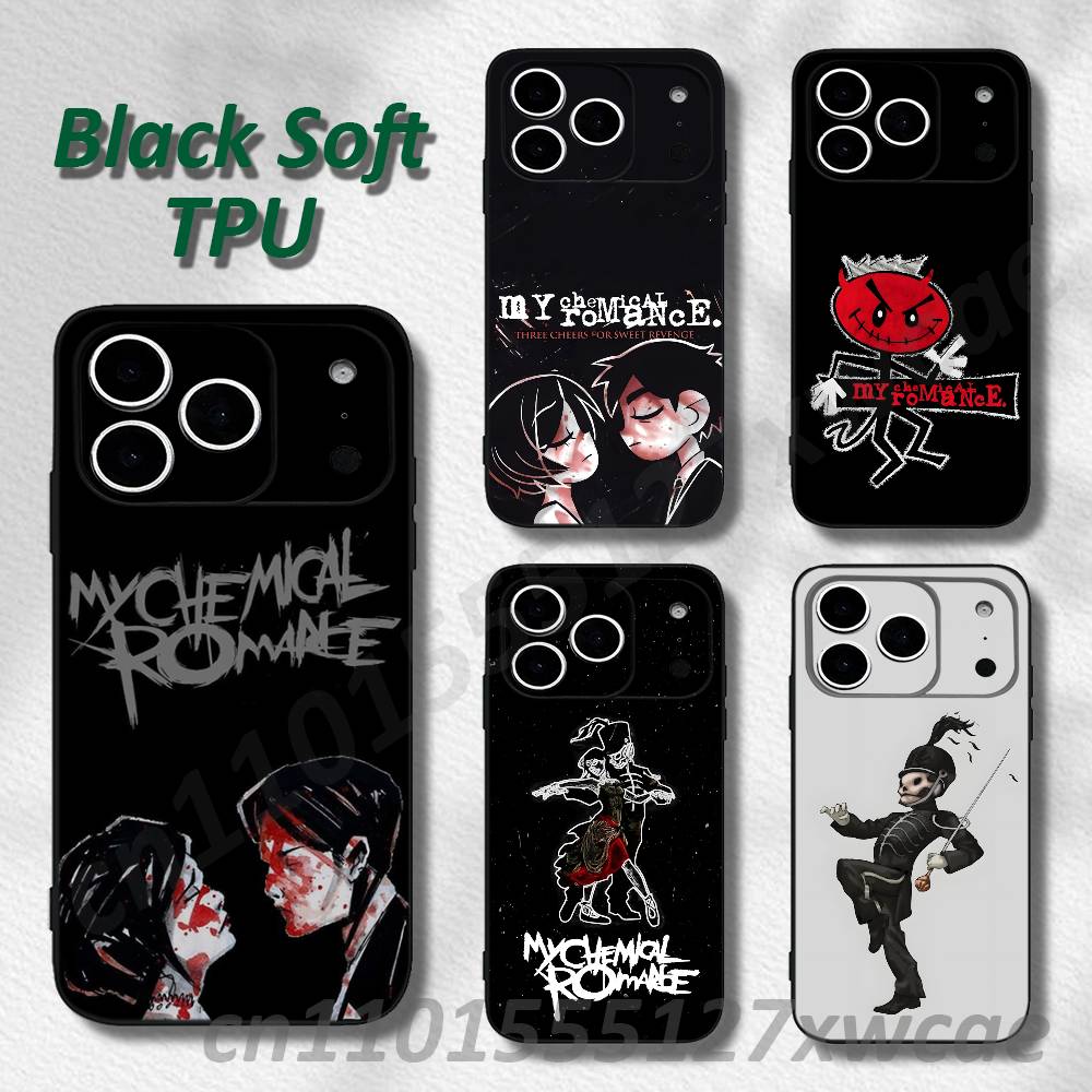 Anime Cosplay Romance - Custodia per telefono MCR My Chemical
