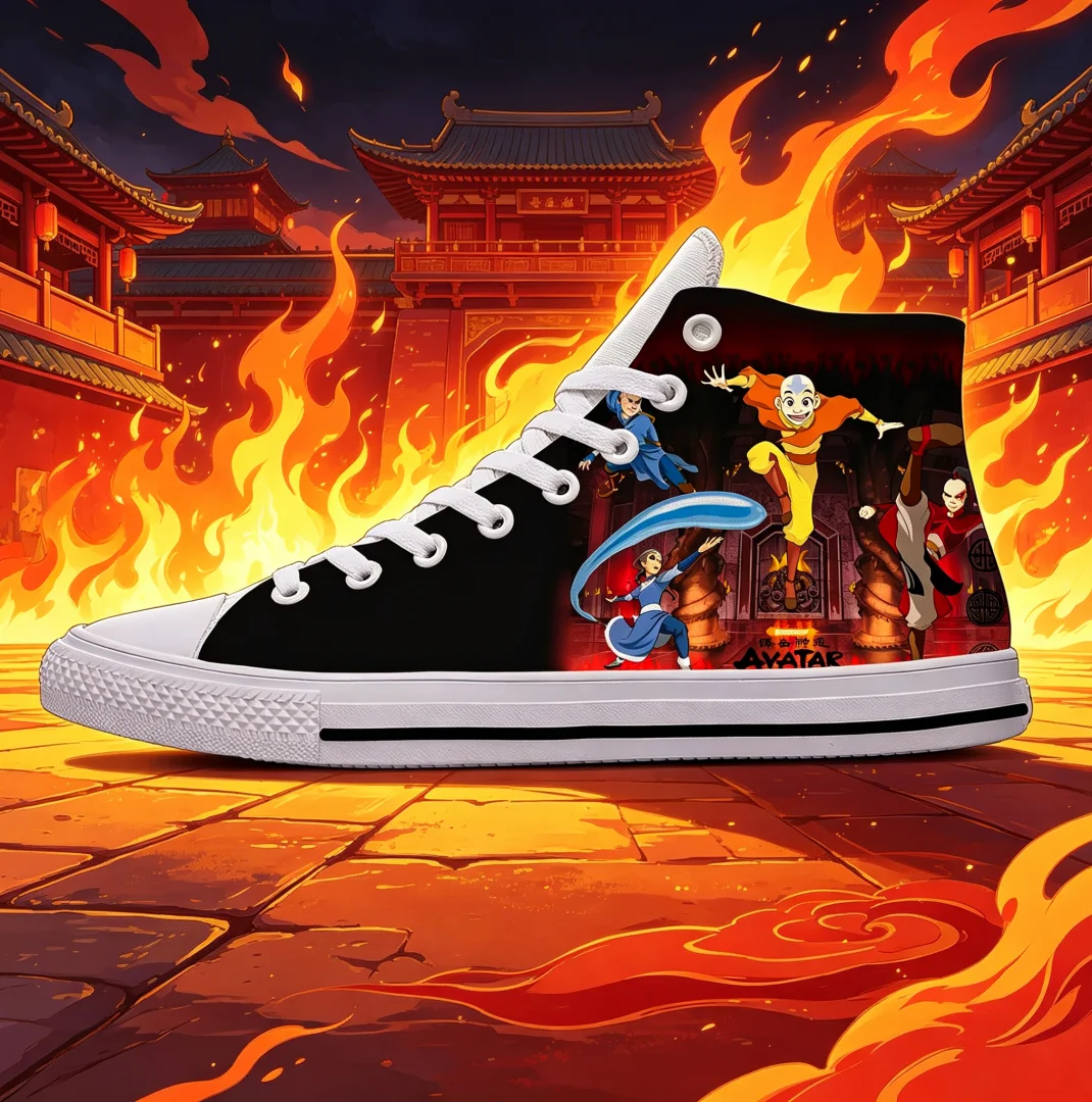 Cosplay Avatar Anime - Scarpe Avatar The Last Airbender, Sneakers