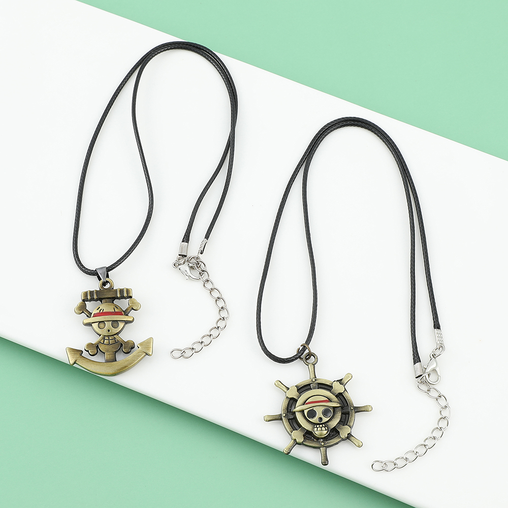 Anime Cosplay One Piece - Collana con Logo Teschio One Piece