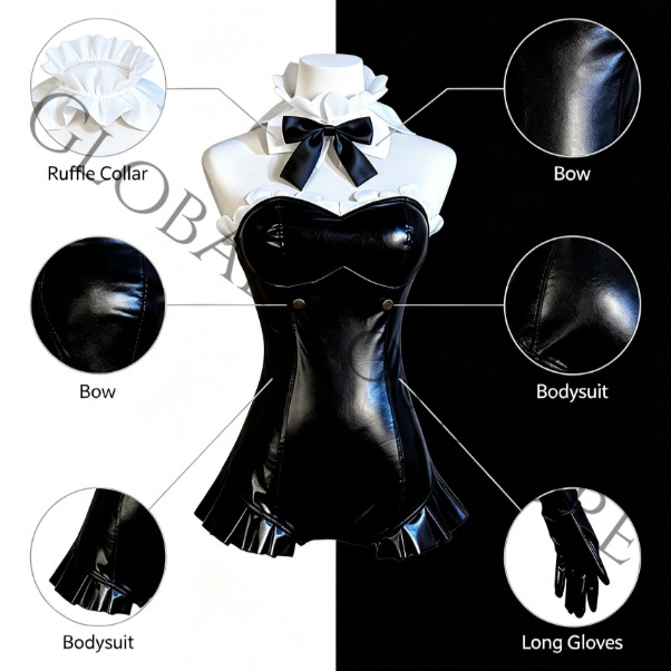 Costume Cosplay Anime Re:Zero  - Anime Cosplay Black Girl recensione e prezzo