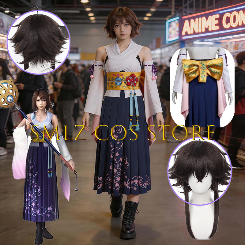 Costume Cosplay Smlz FFX Yuna  - Anime Cosplay Party recensione e prezzo