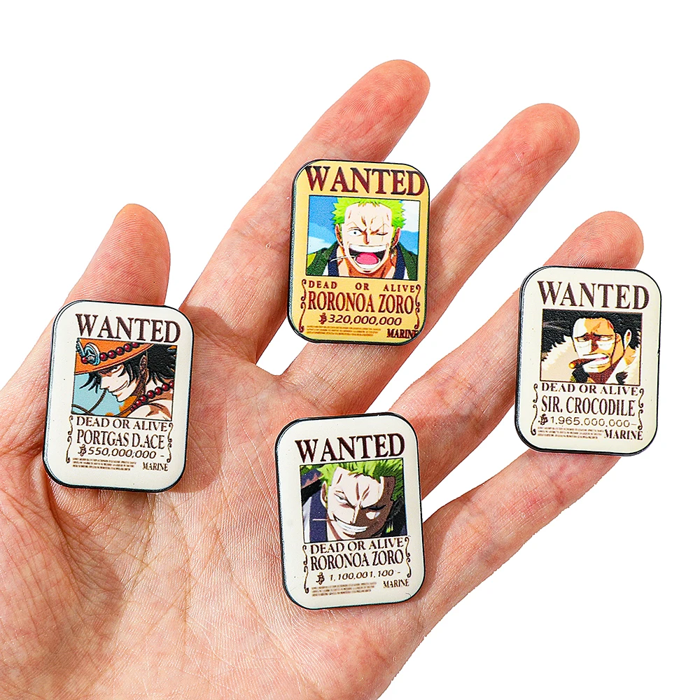 4 Pezzi Spilla Anime ONE PIECE - Anime Cosplay One Piece recensione e prezzo