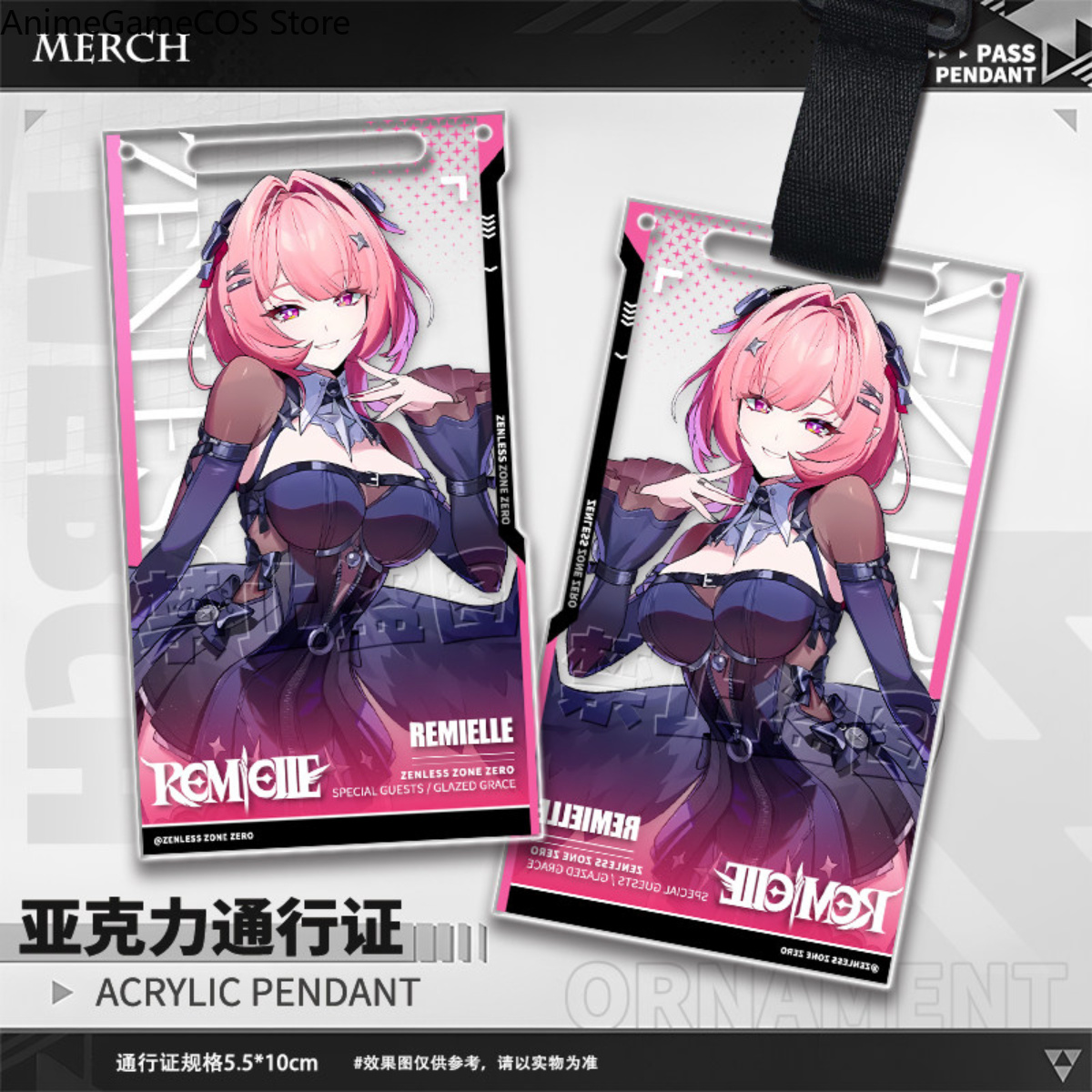Anime Zenless Zone Zero Remiel - Cosplay Zone Anime Friends recensione e prezzo