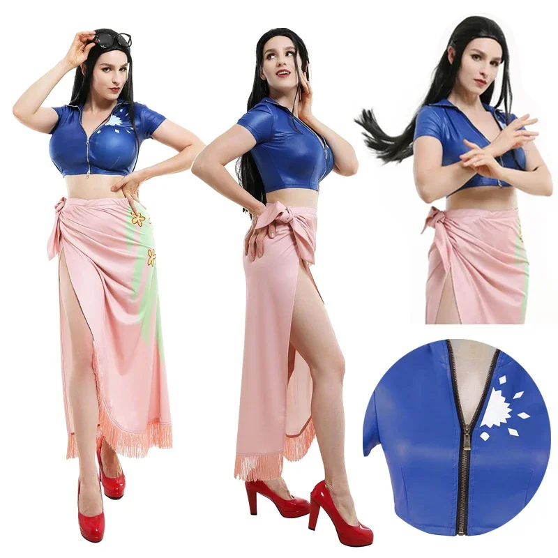 Nico Robin Costume Cosplay Abi - Anime Cosplay Nico Robin recensione e prezzo