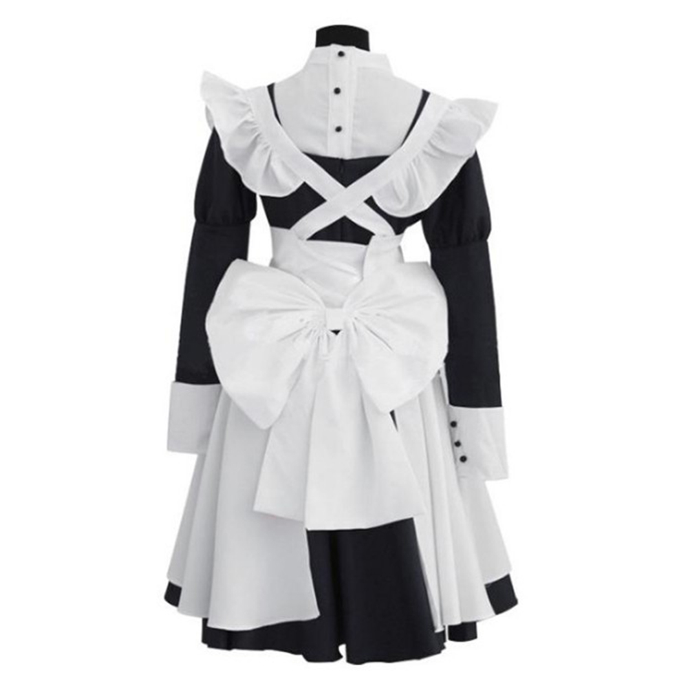 2025 Meyrin Cameriera Uniforme - Anime Cosplay Black Girl recensione e prezzo