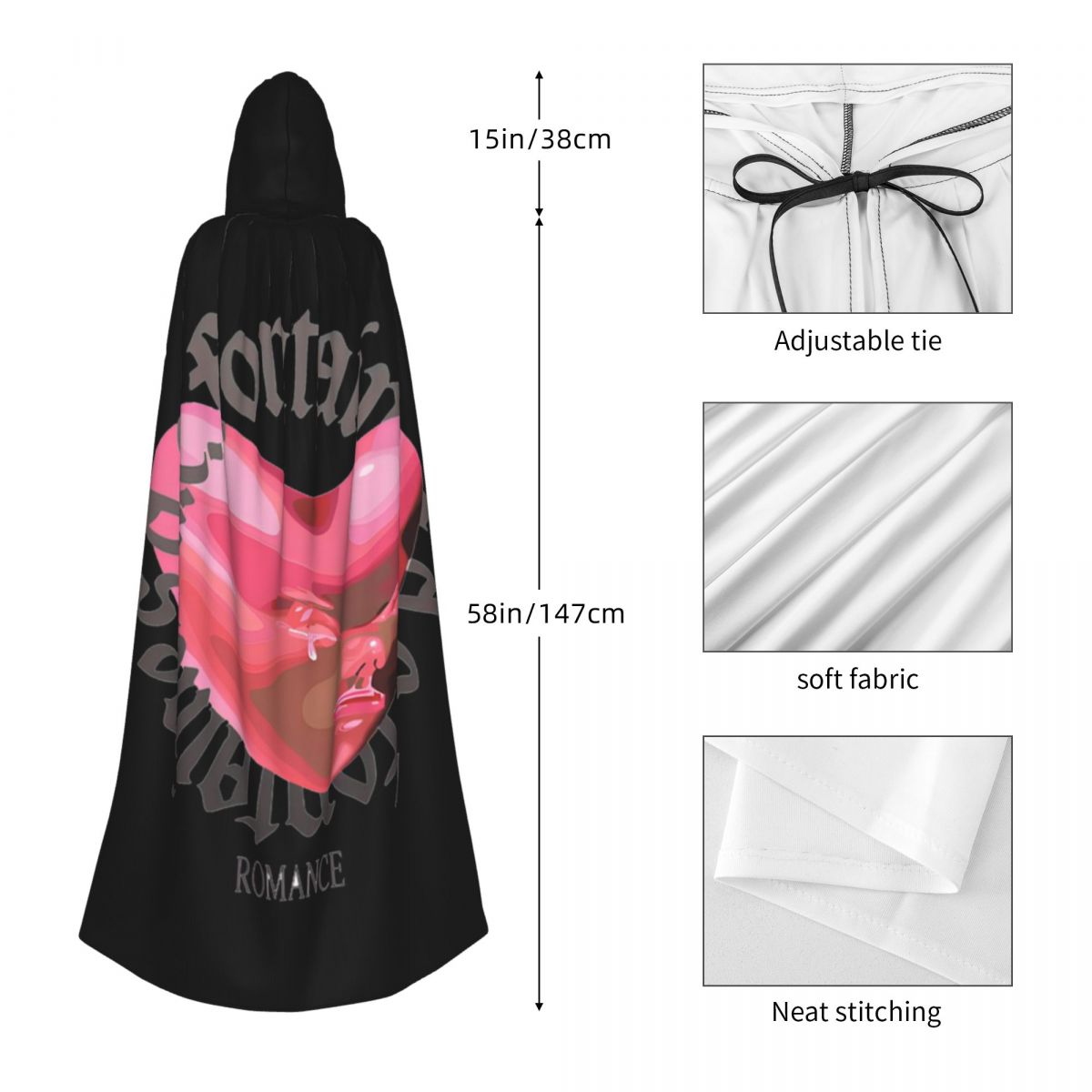 Fontaines DC Romance Mantello  - Anime Cosplay Romance recensione e prezzo