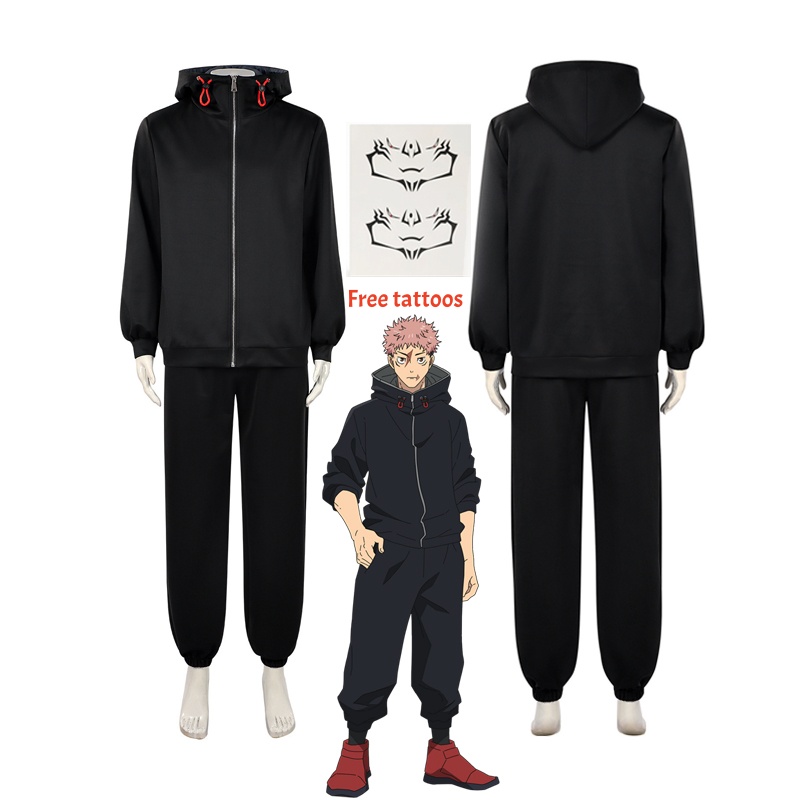 Set Costume Cosplay di Yuji It - Jujutsu Kaisen Uniform recensione e prezzo