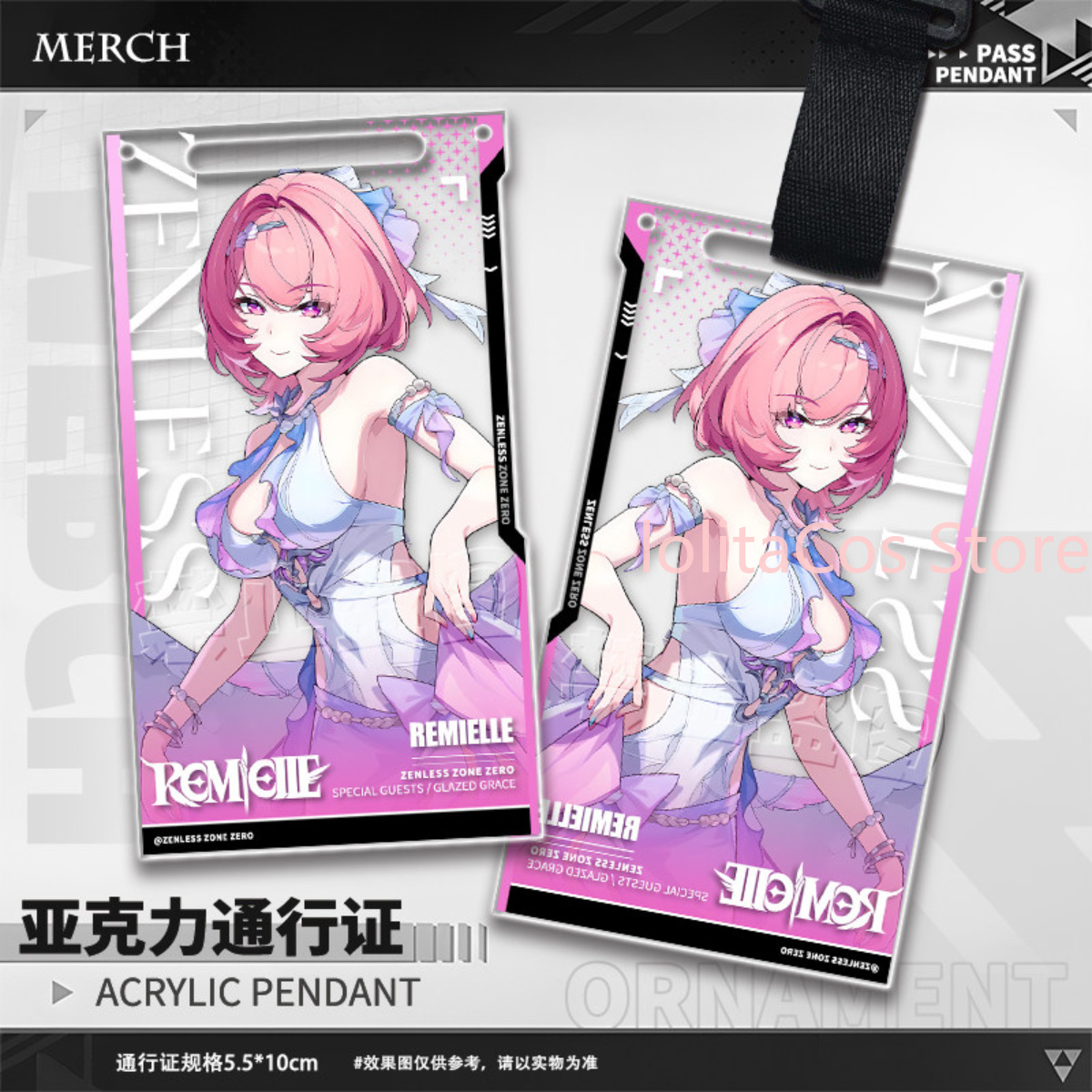 Zenless Zone Zero Remielle Dan - Cosplay Zone Anime Friends recensione e prezzo