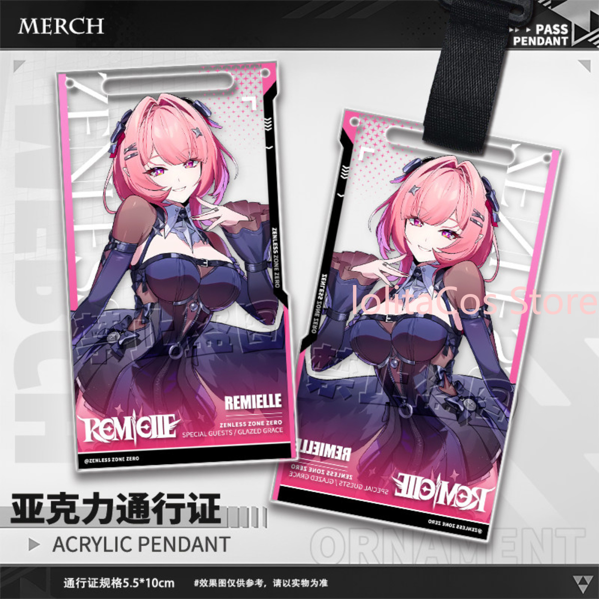 Zenless Zone Zero Remielle Dan - Cosplay Zone Anime Friends recensione e prezzo