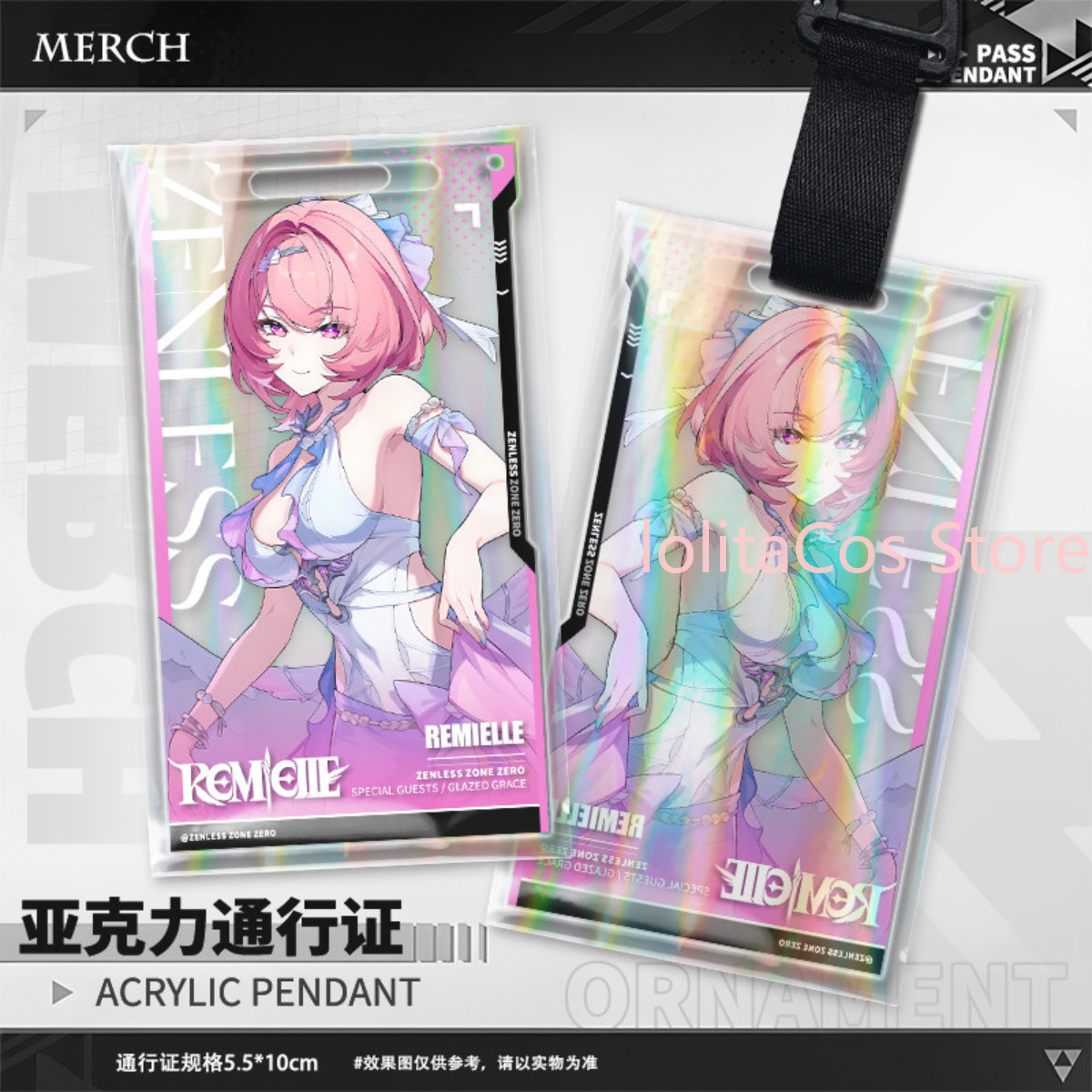 Zenless Zone Zero Remielle Dan - Cosplay Zone Anime Friends recensione e prezzo