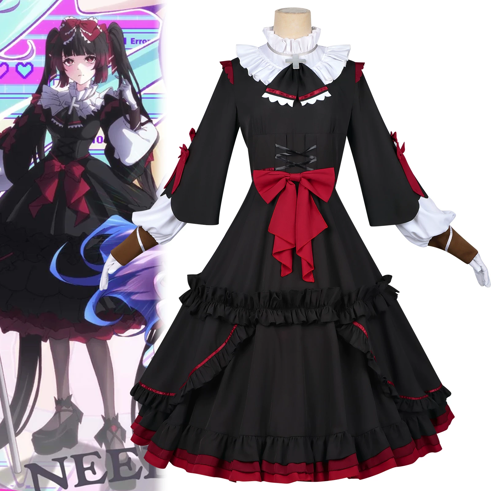 Costume Cosplay Anime Needy Gi - Anime Cosplay Black Girl recensione e prezzo