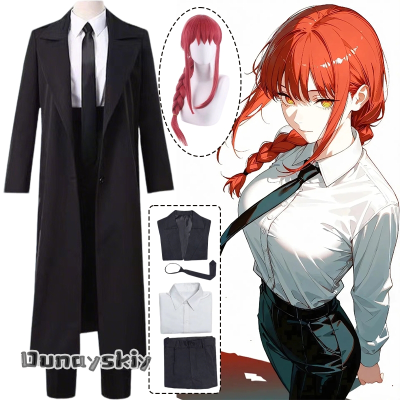 Anime Man Makima Costume Cospl - Chainsaw Man Cosplay recensione e prezzo