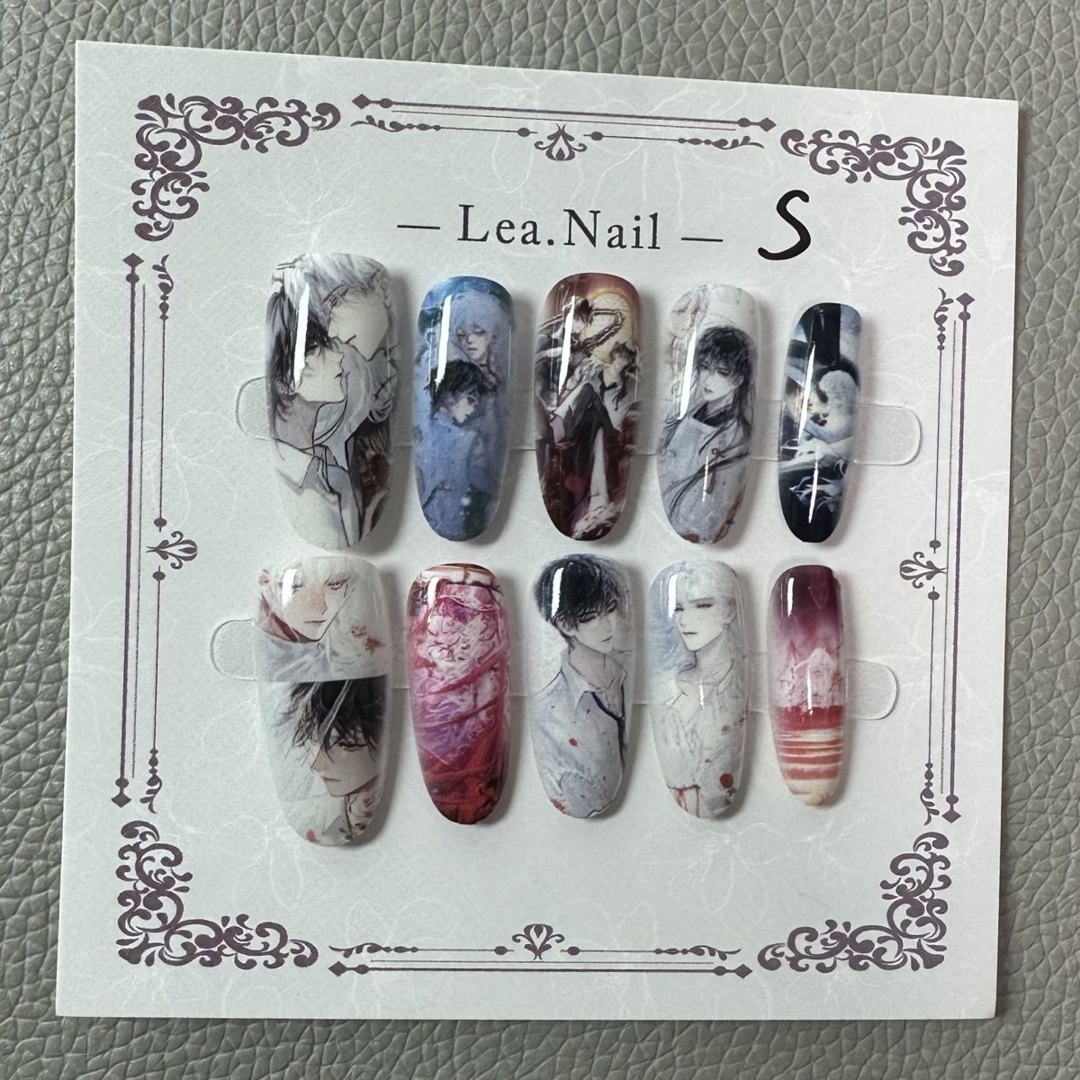 Morte del gioco Nail Art Decor - Anime Cosplay Armor recensione e prezzo